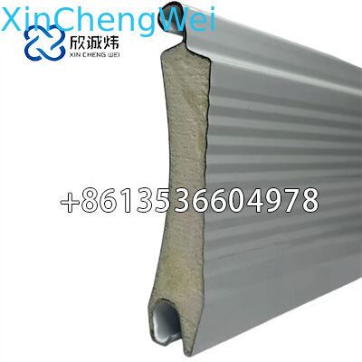 0.35mm espessura Roller Shutter portas de lajes com preenchimento PU cores RAL personalizadas
