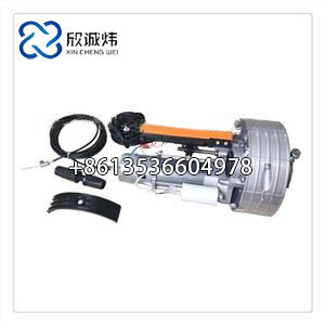 Motor central elétrico de 500 kg de capacidade para portas de obturador automático