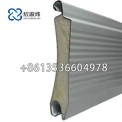 Good price 0.35mm Thickness Roller Shutter Door Slats With PU Filler Custom RAL Colors online