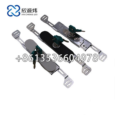 Buen precio Cerradura de puerta enrollable a prueba de óxido Cerradura central de persiana enrollable con cilindro de latón en línea